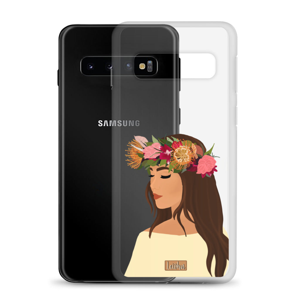 Lei Po'o - Clear case - Samsung - LEIOHU DESIGNS