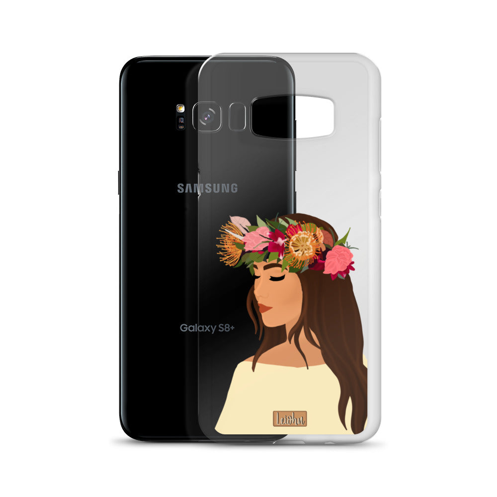 Lei Po'o - Clear case - Samsung - LEIOHU DESIGNS