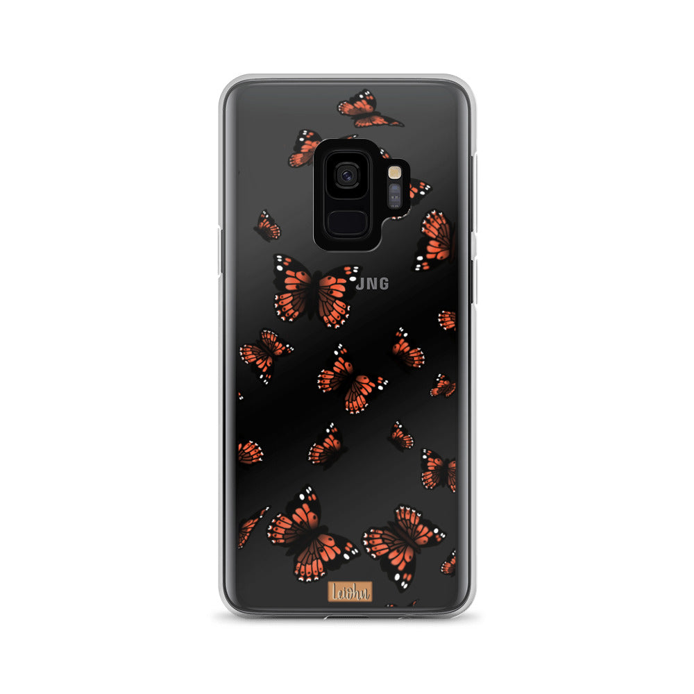 Pulelehua - Clear case - Samsung - LEIOHU DESIGNS