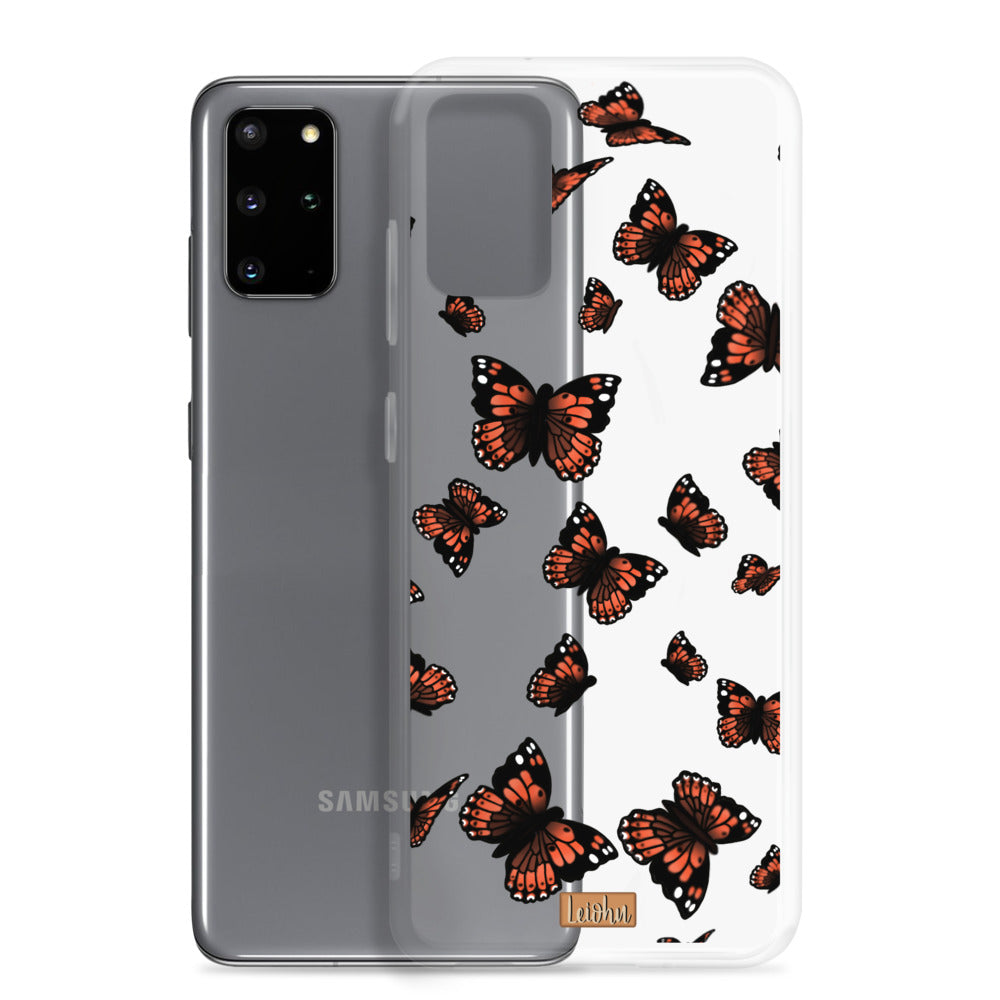 Pulelehua - Clear case - Samsung - LEIOHU DESIGNS