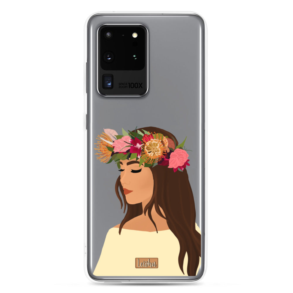 Lei Po'o - Clear case - Samsung - LEIOHU DESIGNS