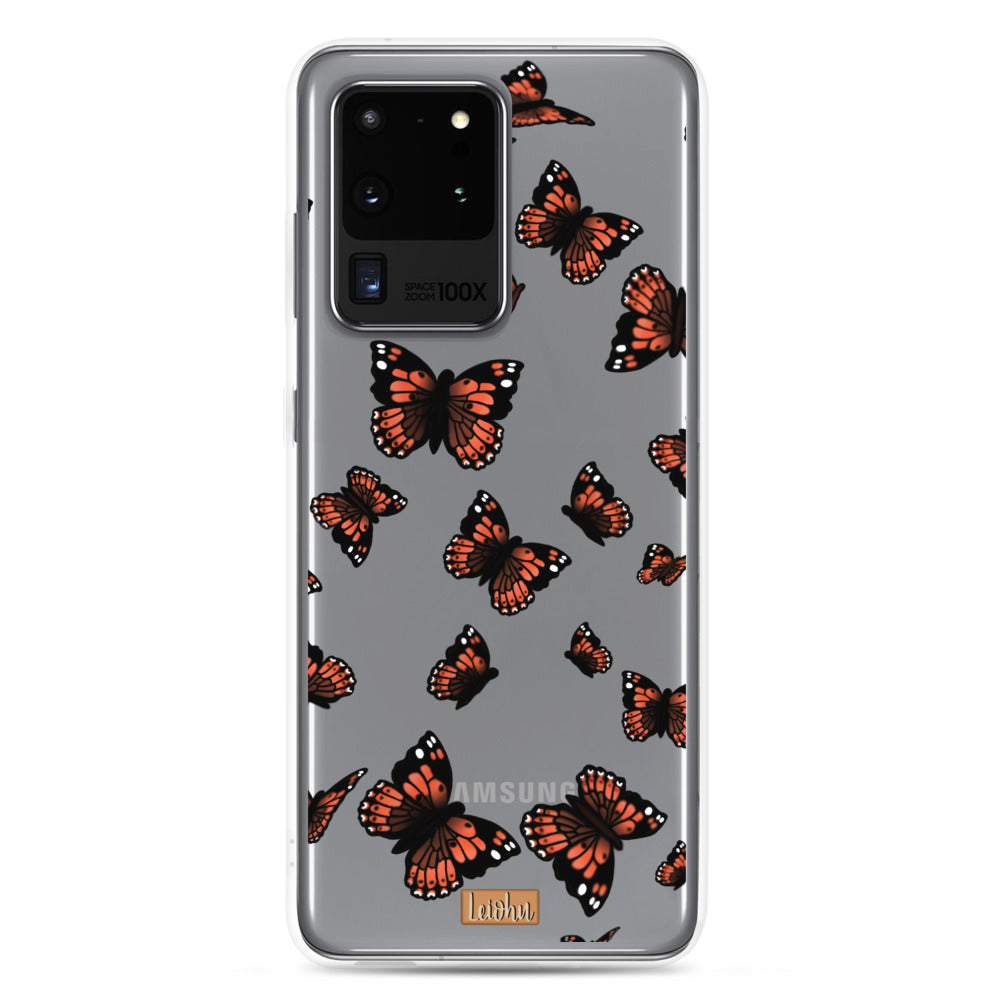 Pulelehua - Clear case - Samsung - LEIOHU DESIGNS