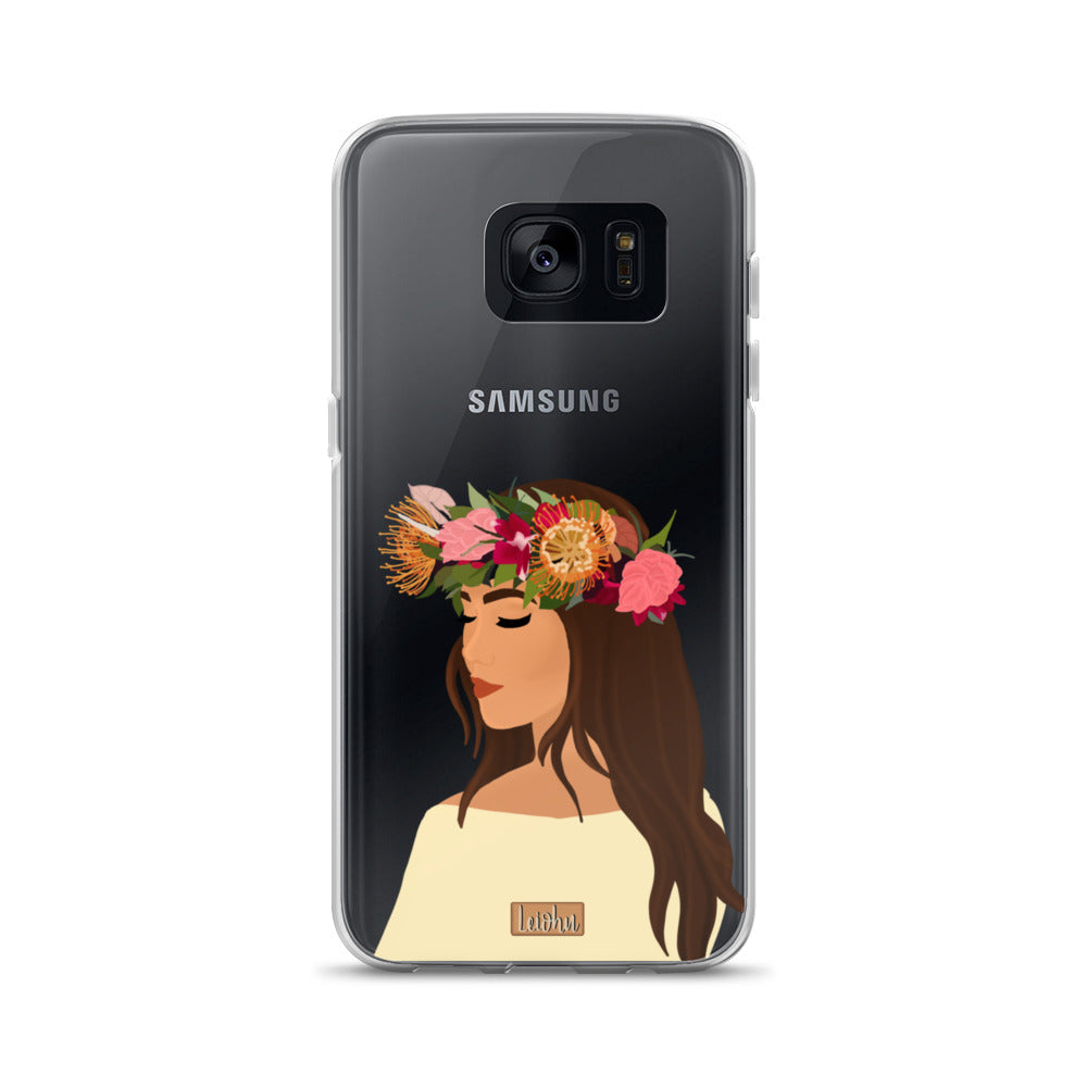 Lei Po'o - Clear case - Samsung - LEIOHU DESIGNS