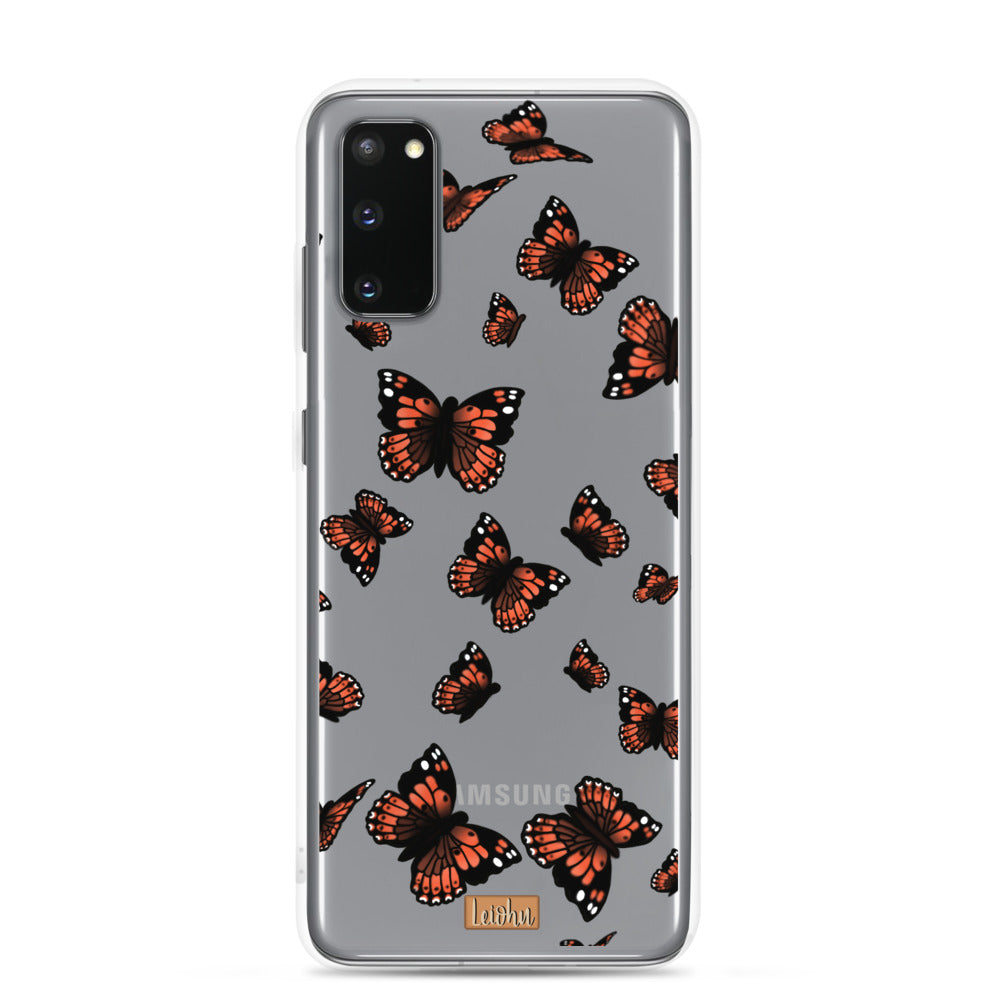Pulelehua - Clear case - Samsung - LEIOHU DESIGNS