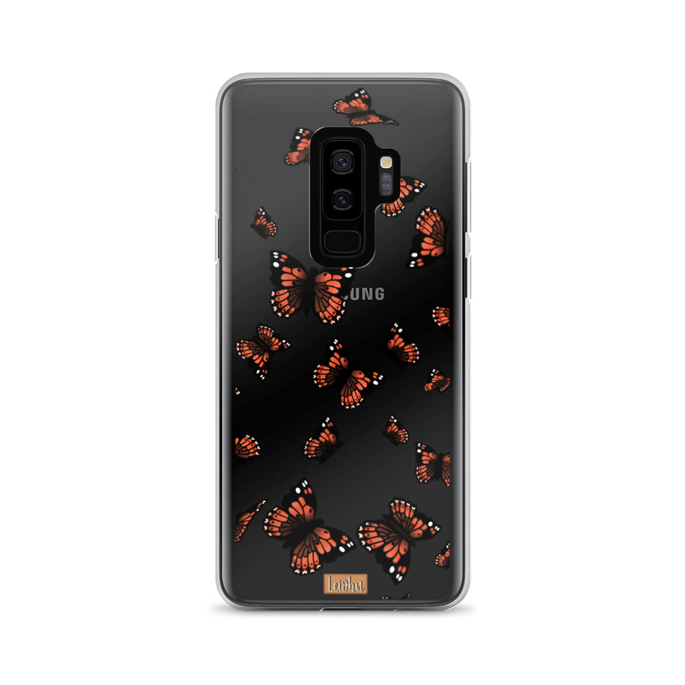 Pulelehua - Clear case - Samsung - LEIOHU DESIGNS