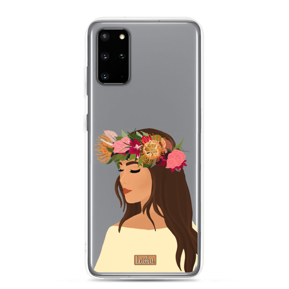 Lei Po'o - Clear case - Samsung - LEIOHU DESIGNS