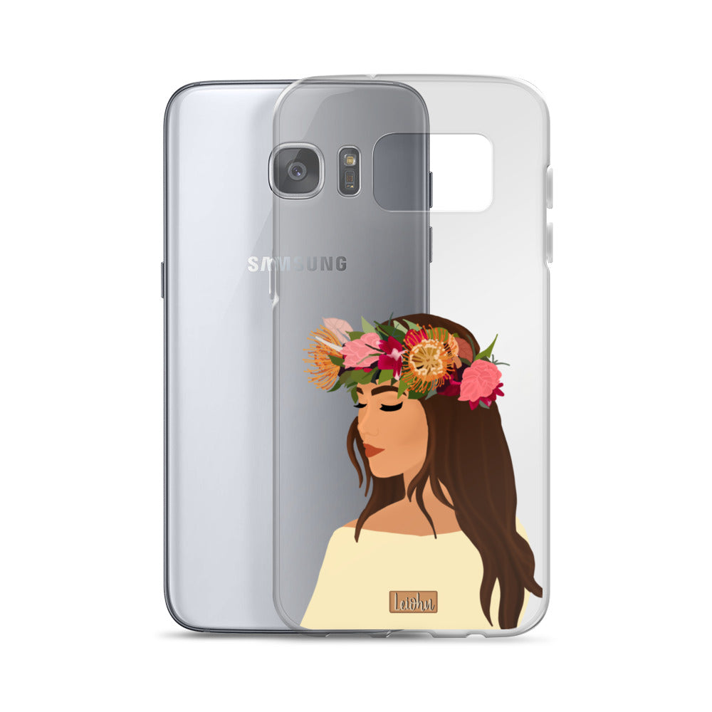 Lei Po'o - Clear case - Samsung - LEIOHU DESIGNS