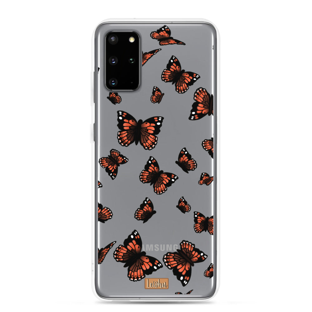 Pulelehua - Clear case - Samsung - LEIOHU DESIGNS