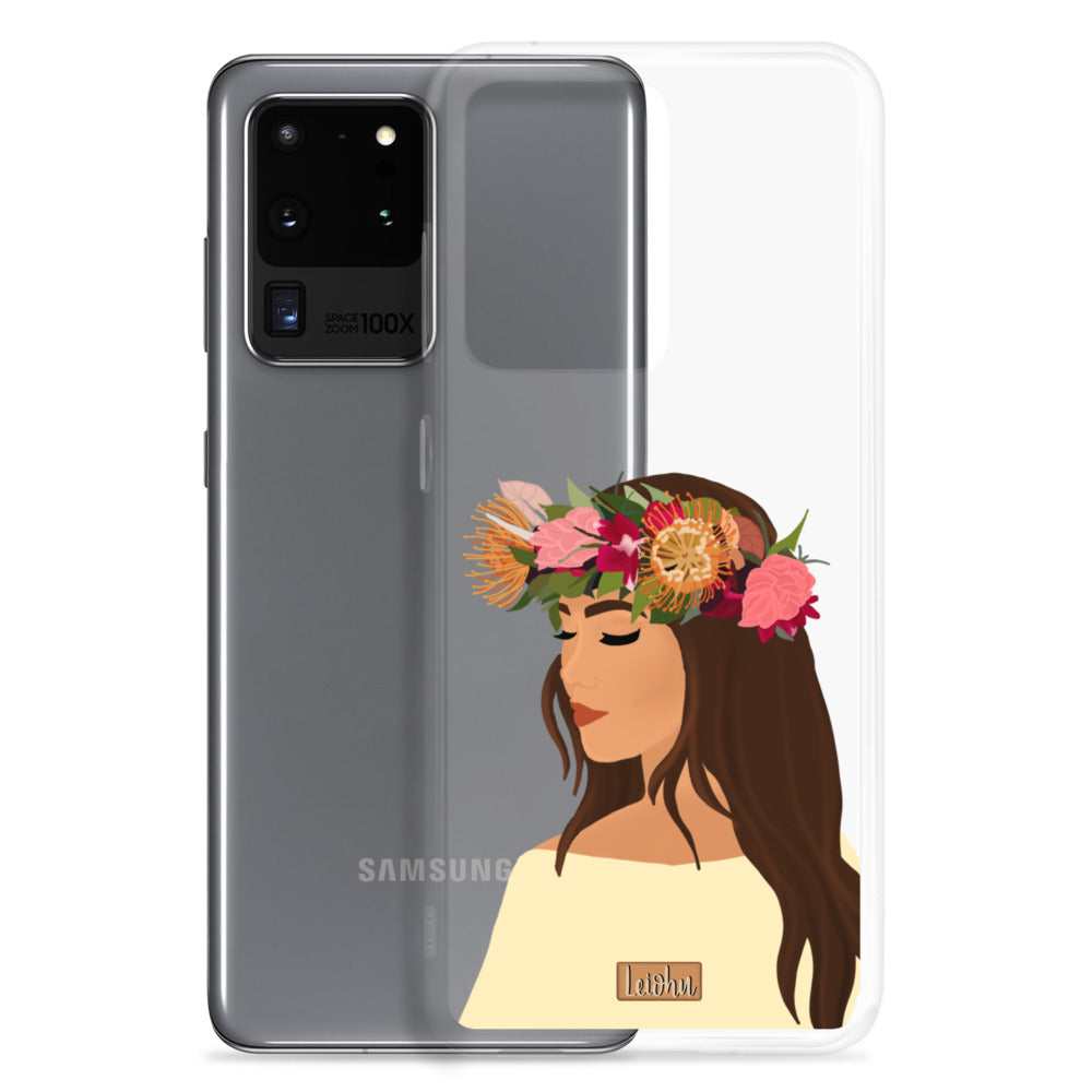 Lei Po'o - Clear case - Samsung - LEIOHU DESIGNS