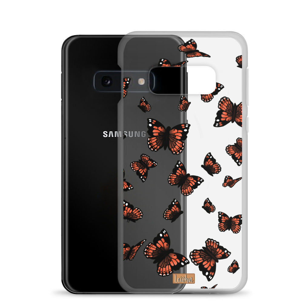 Pulelehua - Clear case - Samsung - LEIOHU DESIGNS