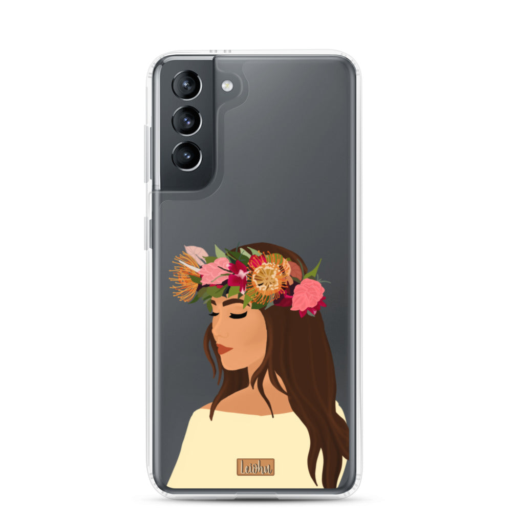 Lei Po'o - Clear case - Samsung - LEIOHU DESIGNS