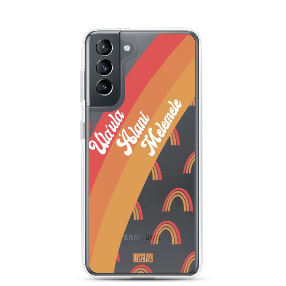 'Anuenue - Clear case - Samsung - LEIOHU DESIGNS