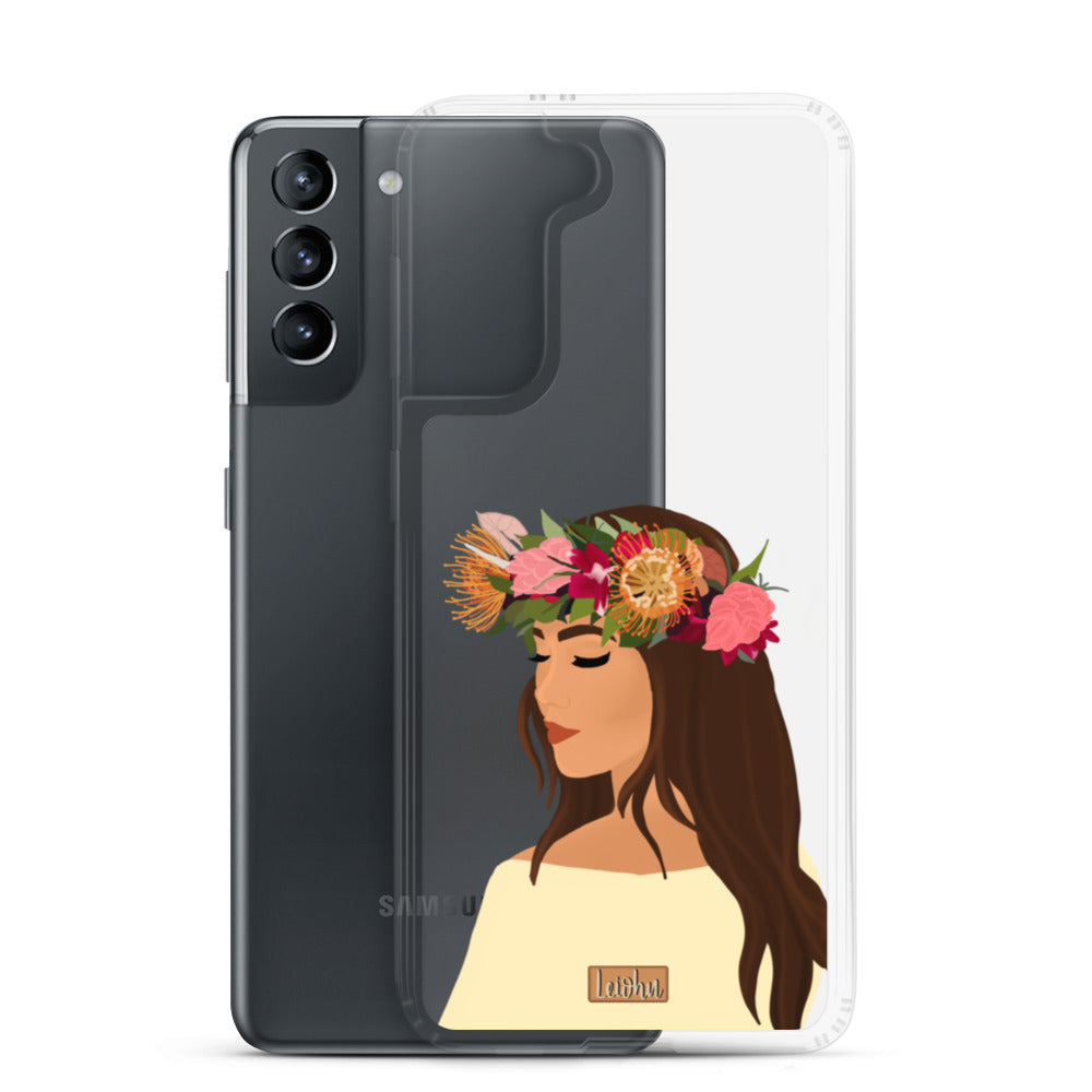 Lei Po'o - Clear case - Samsung - LEIOHU DESIGNS