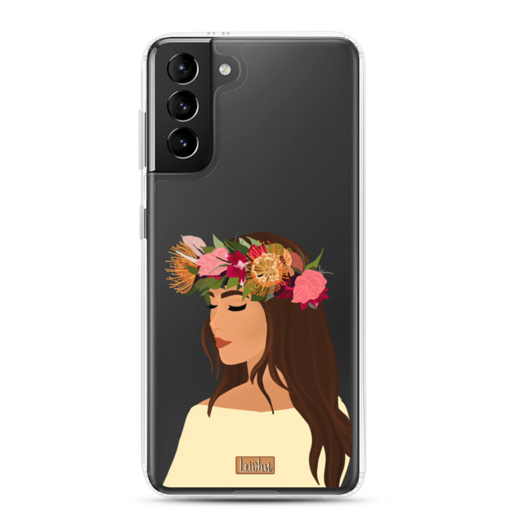 Lei Po'o - Clear case - Samsung - LEIOHU DESIGNS