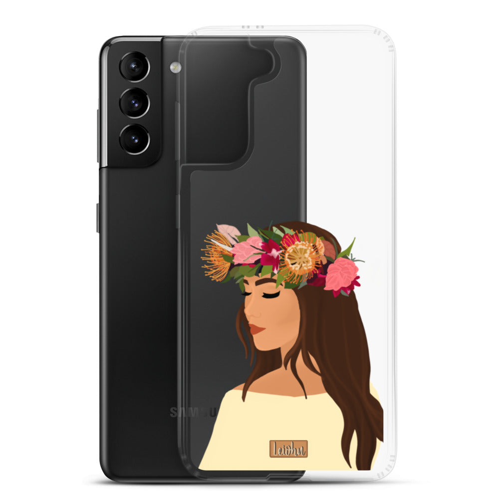 Lei Po'o - Clear case - Samsung - LEIOHU DESIGNS