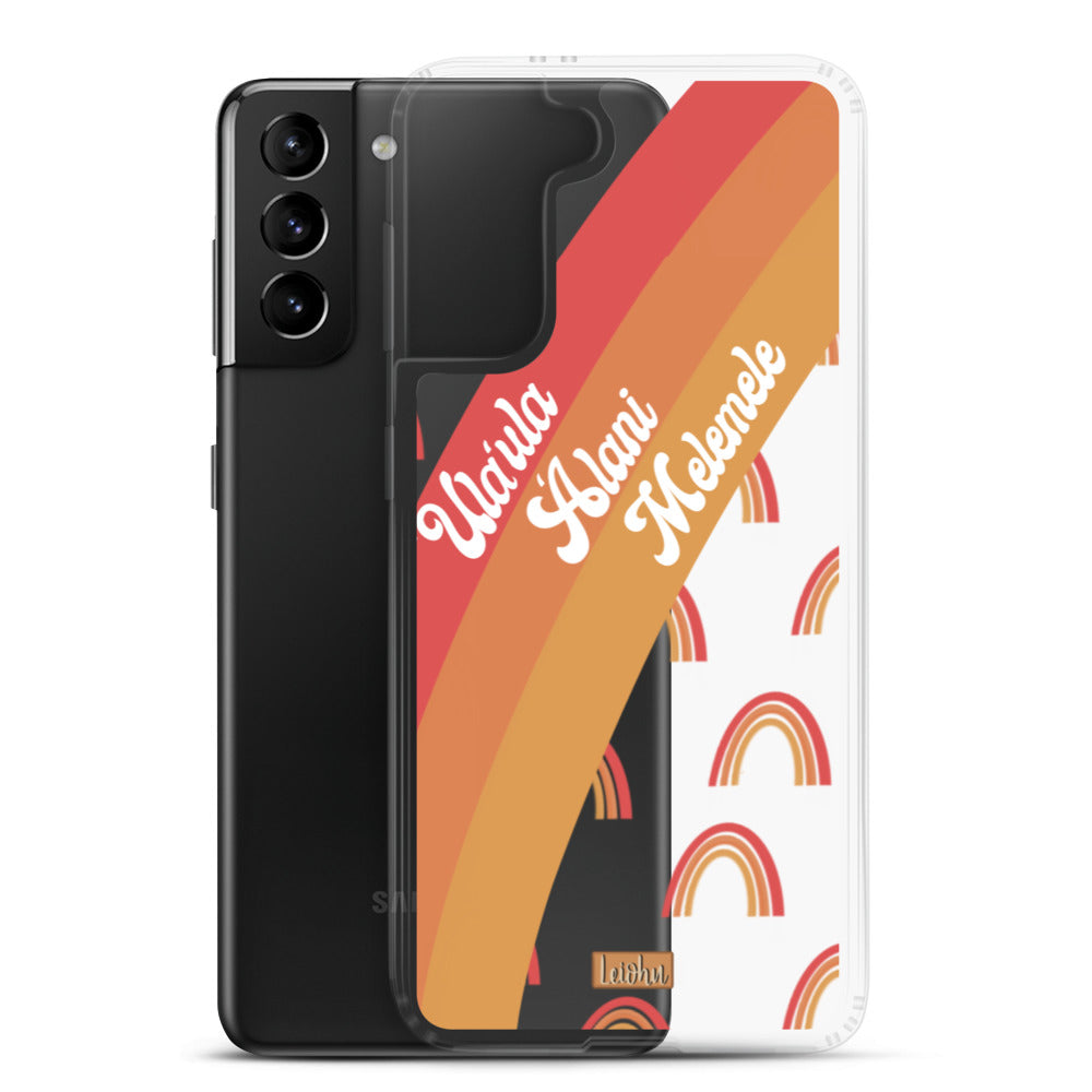 'Anuenue - Clear case - Samsung - LEIOHU DESIGNS