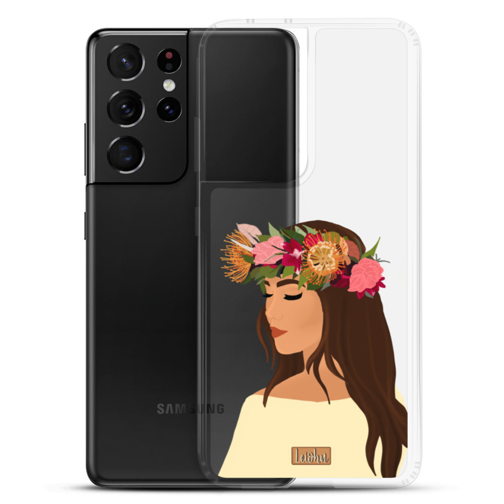 Lei Po'o - Clear case - Samsung - LEIOHU DESIGNS