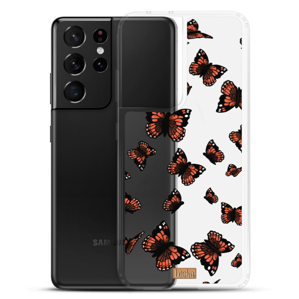 Pulelehua - Clear case - Samsung - LEIOHU DESIGNS