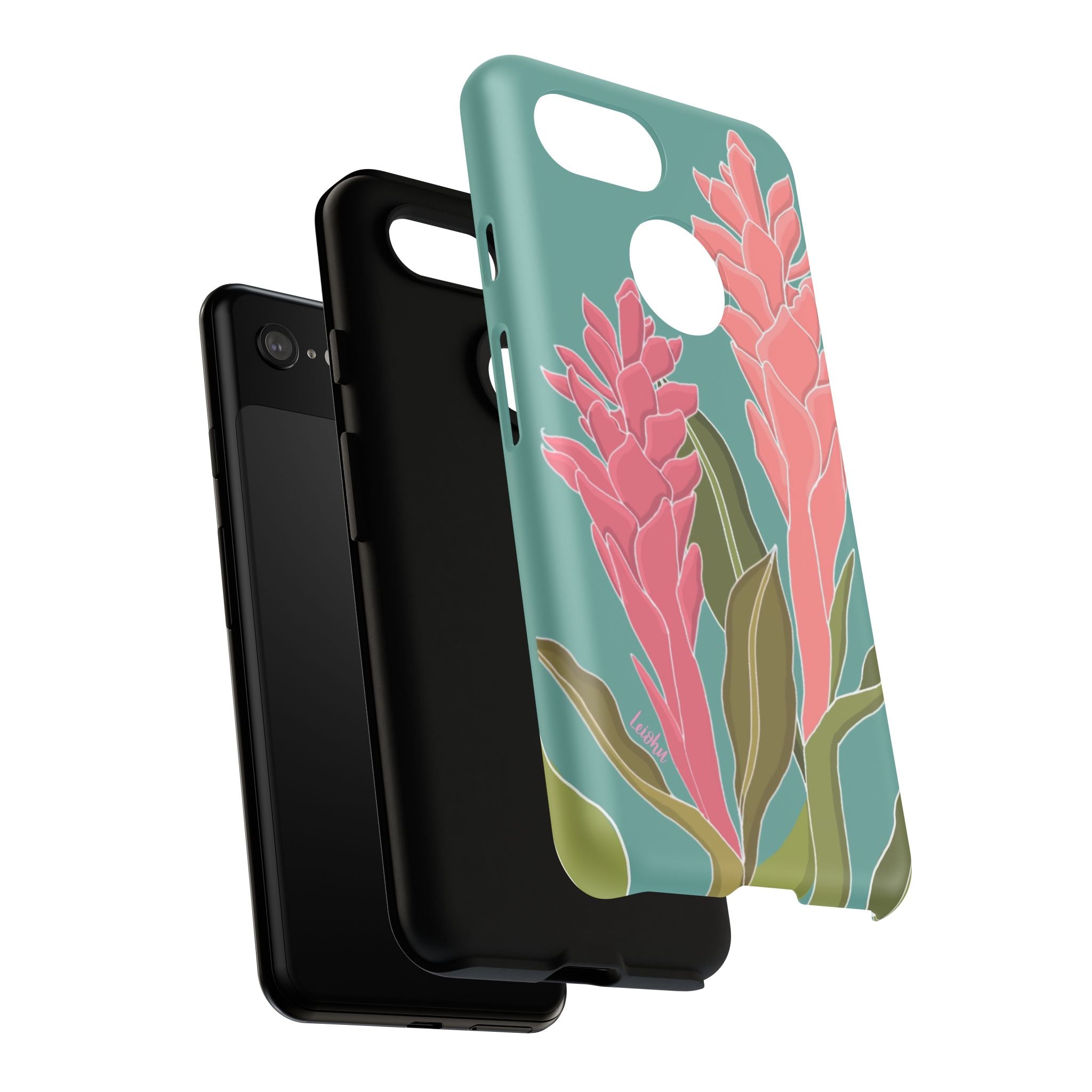 Awapuhi - Teal - Google Pixel - LEIOHU DESIGNS