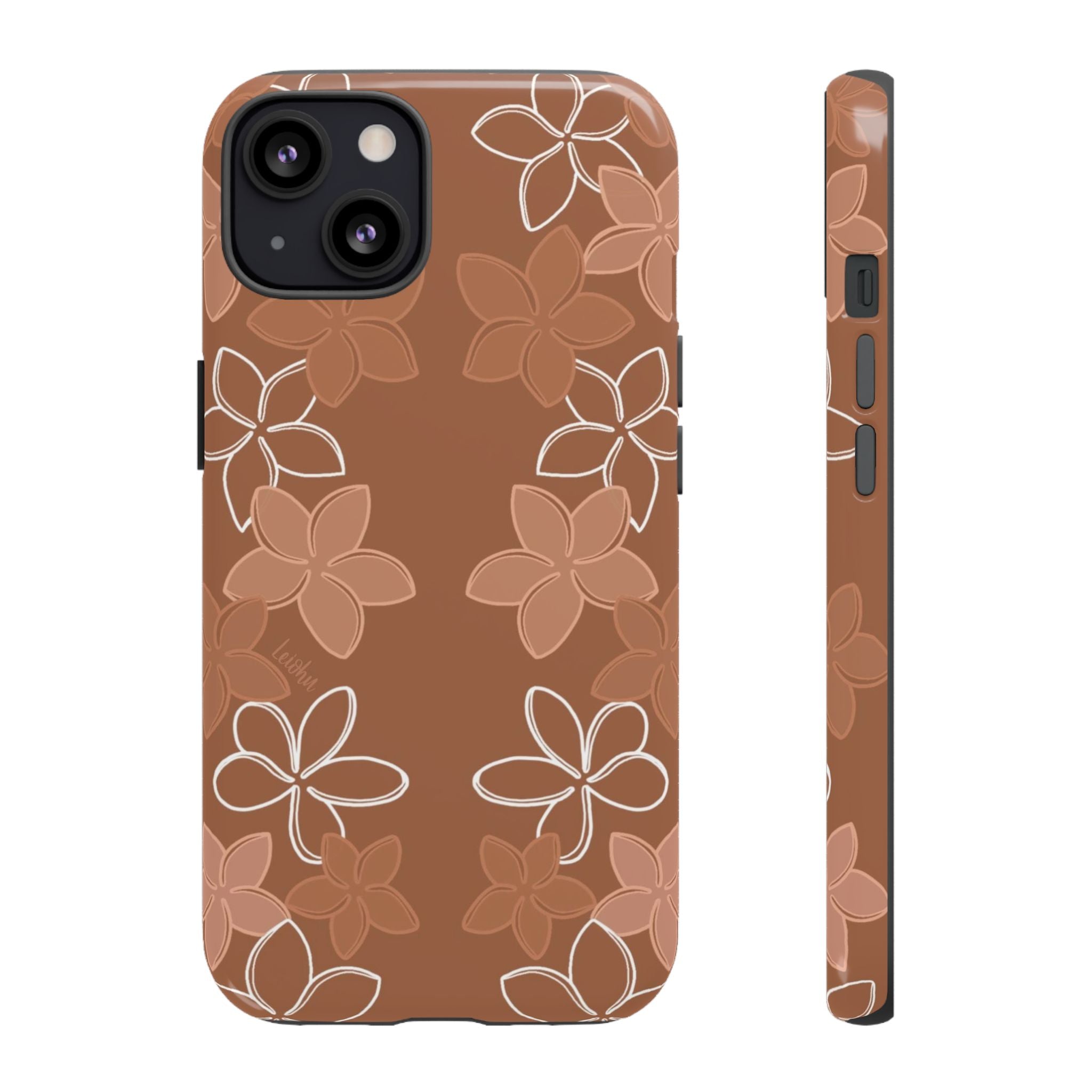 Pua Melia Lei - Mocha - LEIOHU DESIGNS