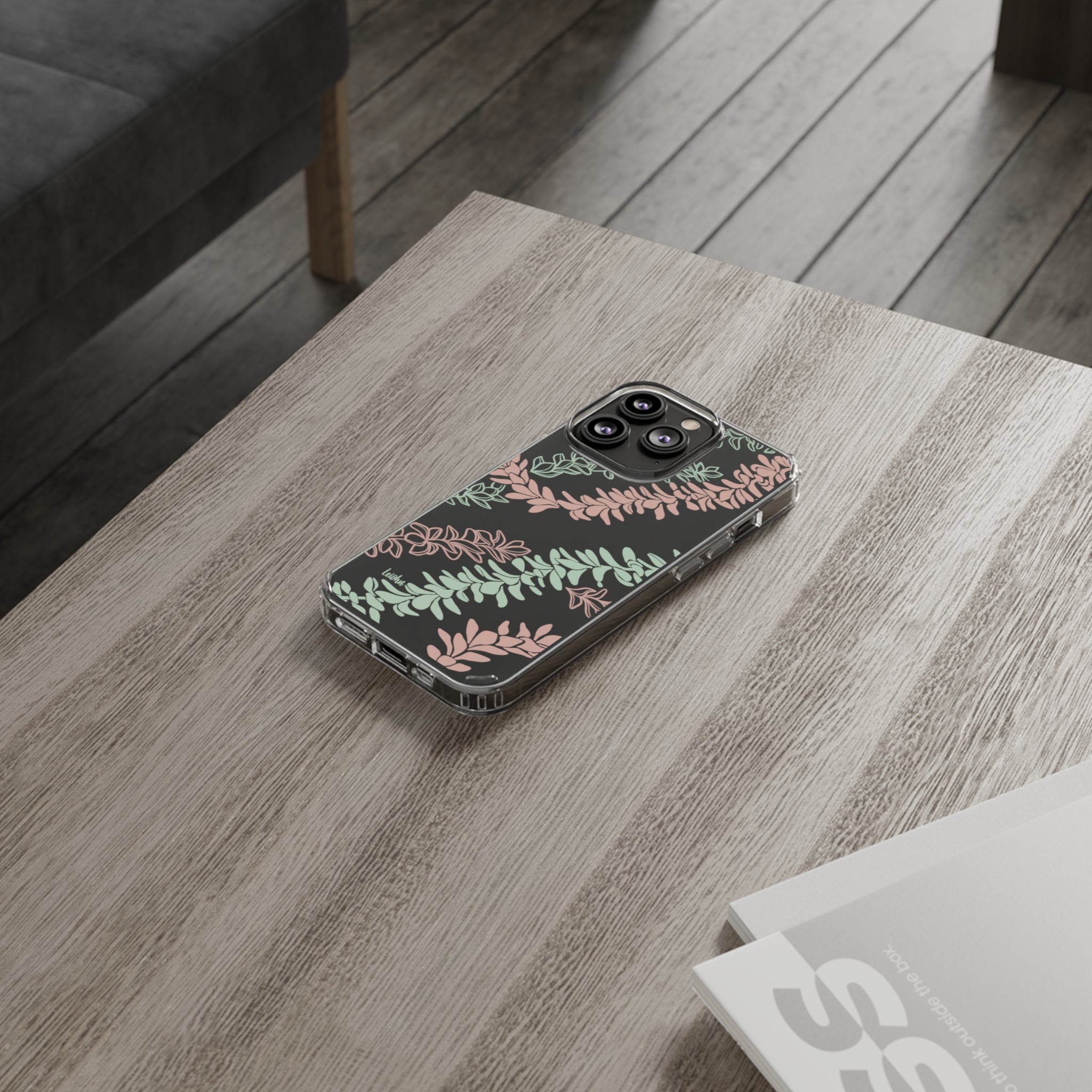 Groovy Pua Melia - Clear Case - LEIOHU DESIGNS