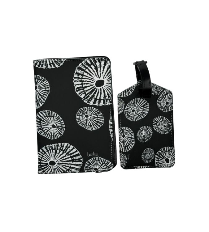 Opihi - Passport Cover & Luggage Tag Set - LEIOHU DESIGNS