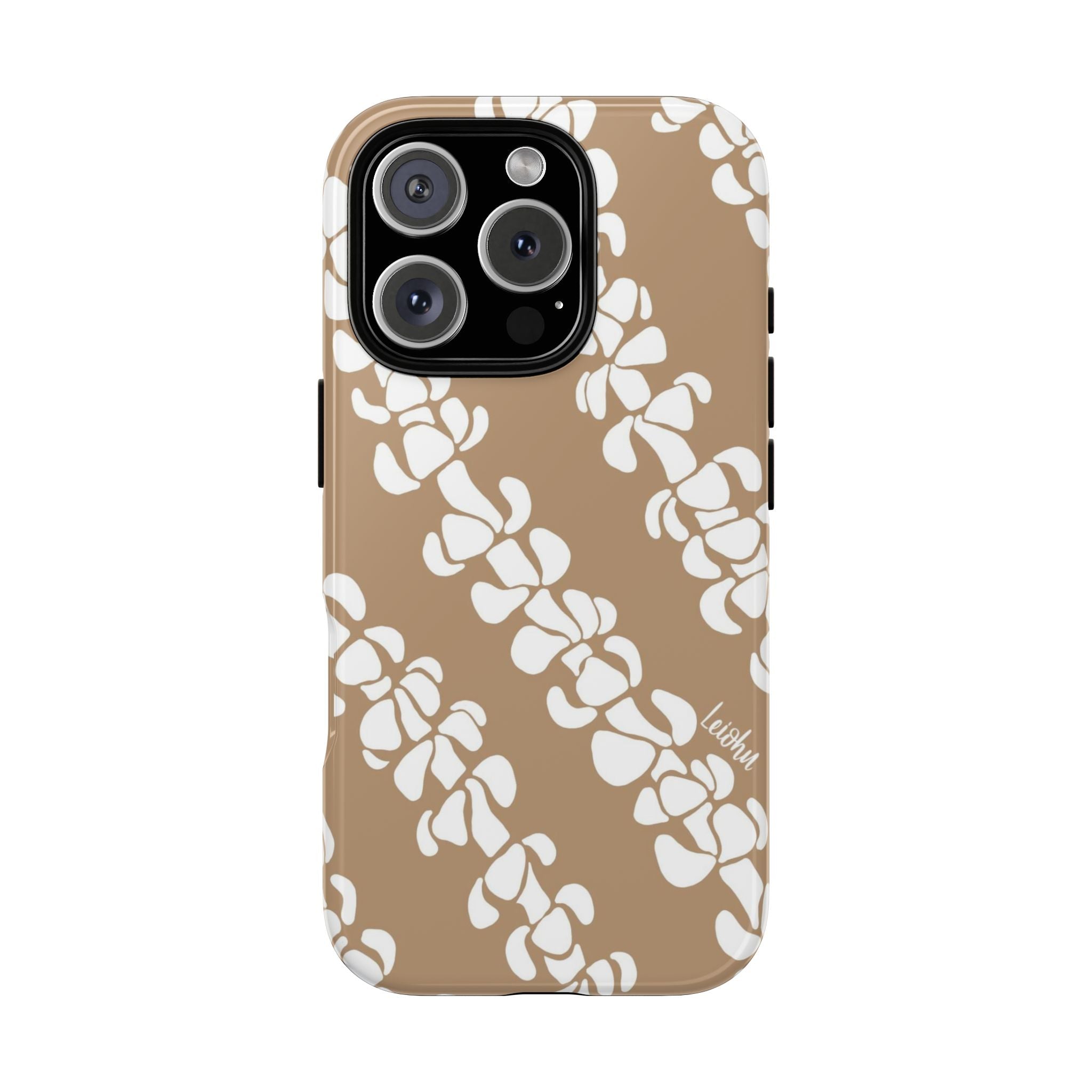 Puakenikeni Lei - Mocha - LEIOHU DESIGNS
