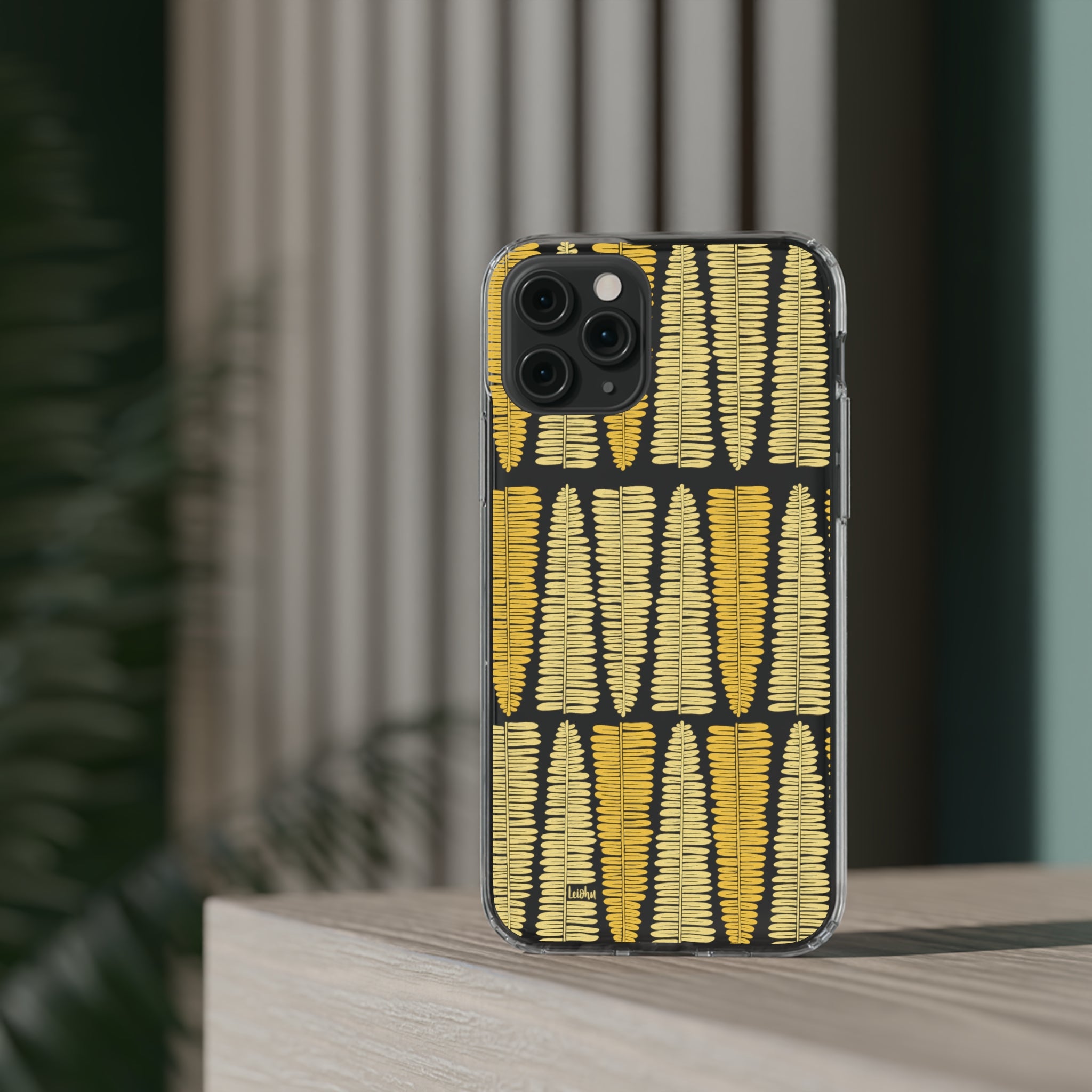 Kupukupu Fern - Clear Case - LEIOHU DESIGNS