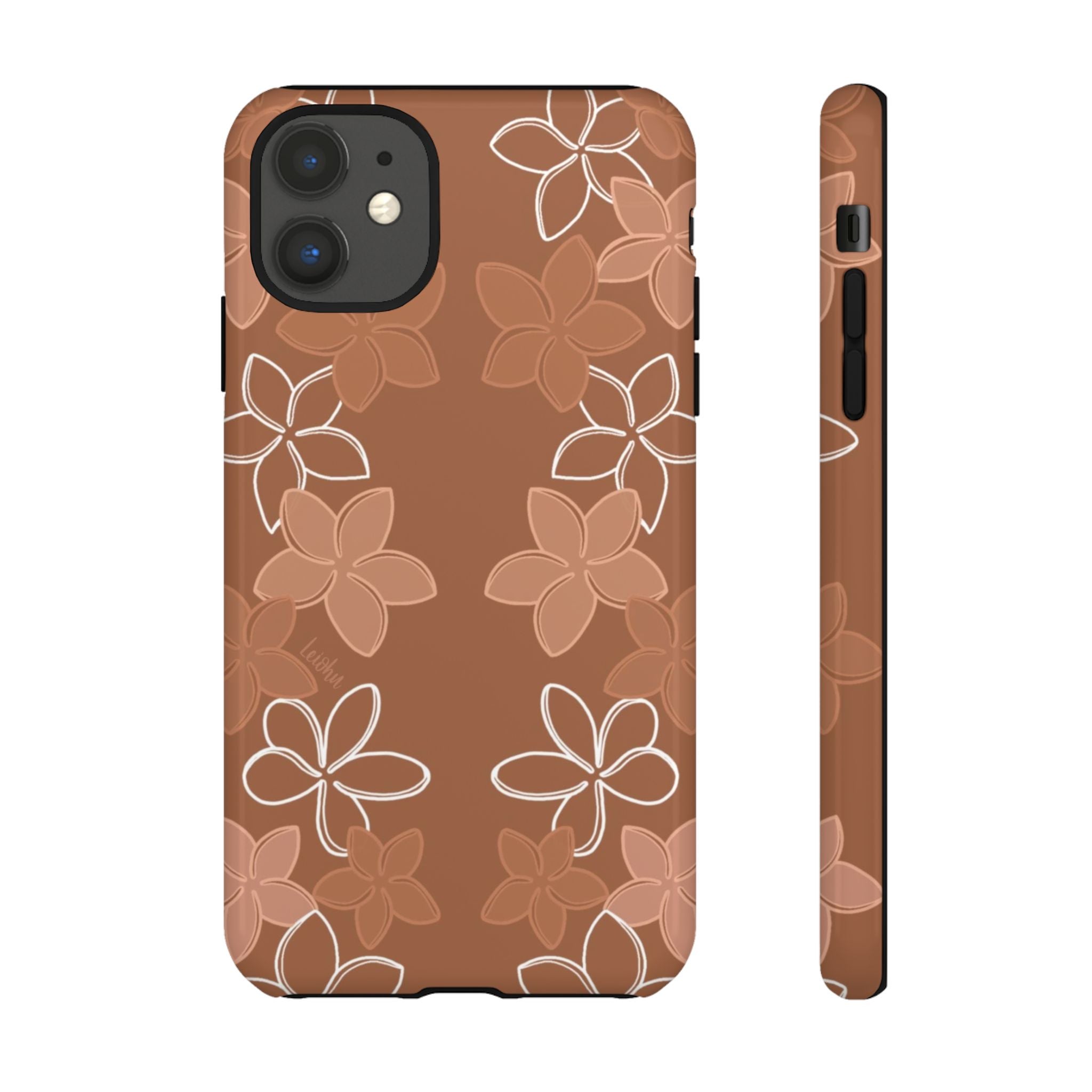 Pua Melia Lei - Mocha - LEIOHU DESIGNS