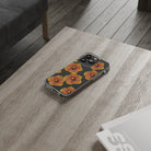 Sunrise Hibiscus - Clear Case - LEIOHU DESIGNS