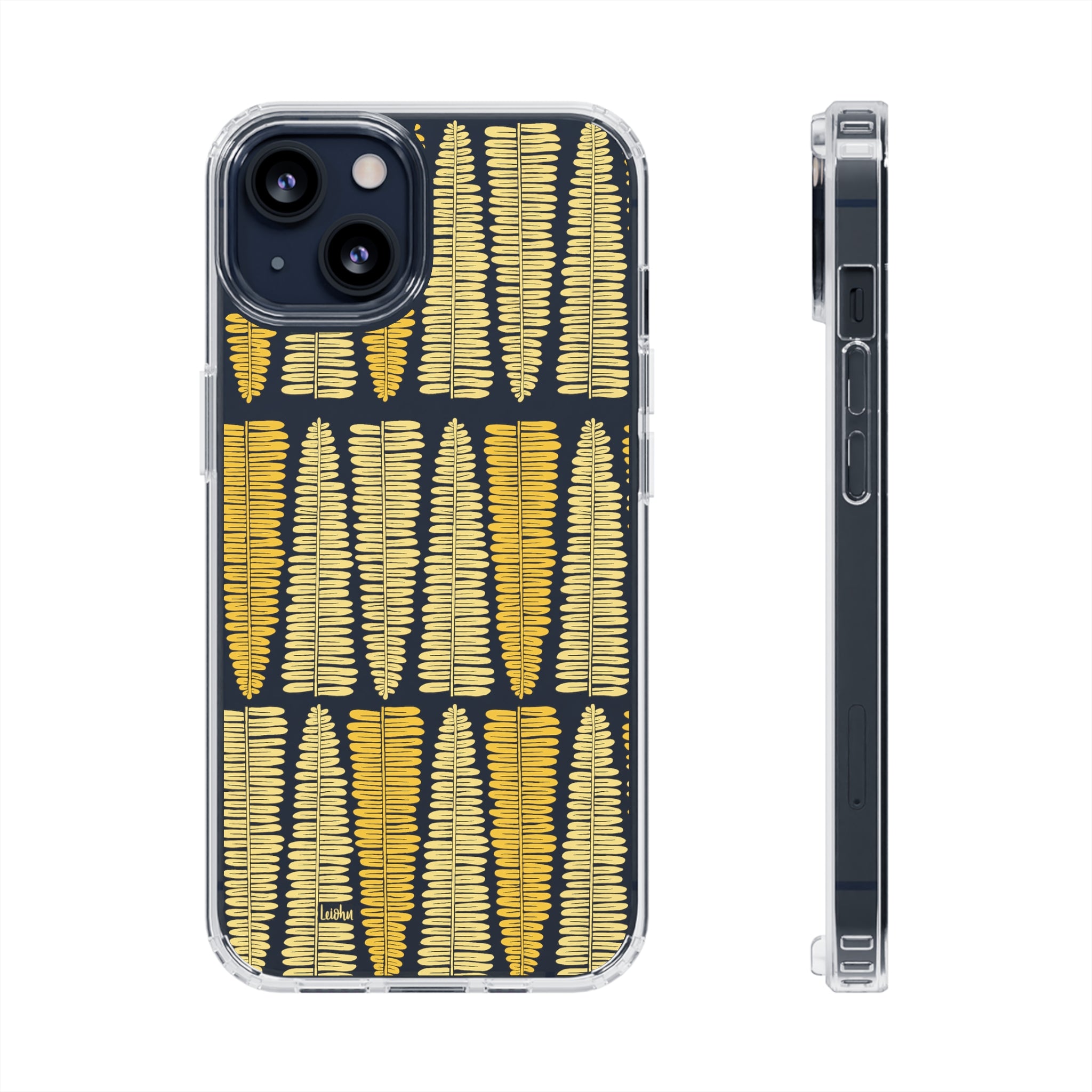 Kupukupu Fern - Clear Case - LEIOHU DESIGNS