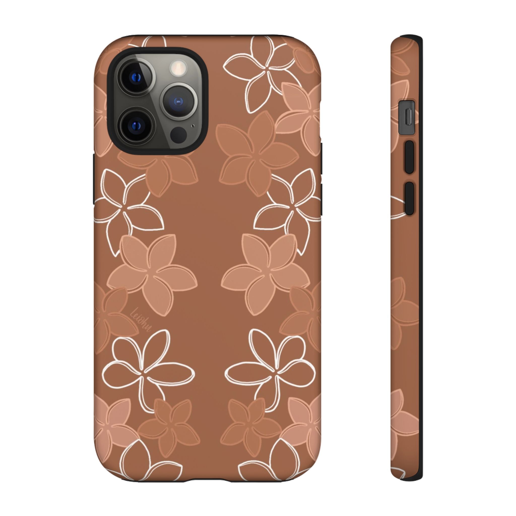 Pua Melia Lei - Mocha - LEIOHU DESIGNS