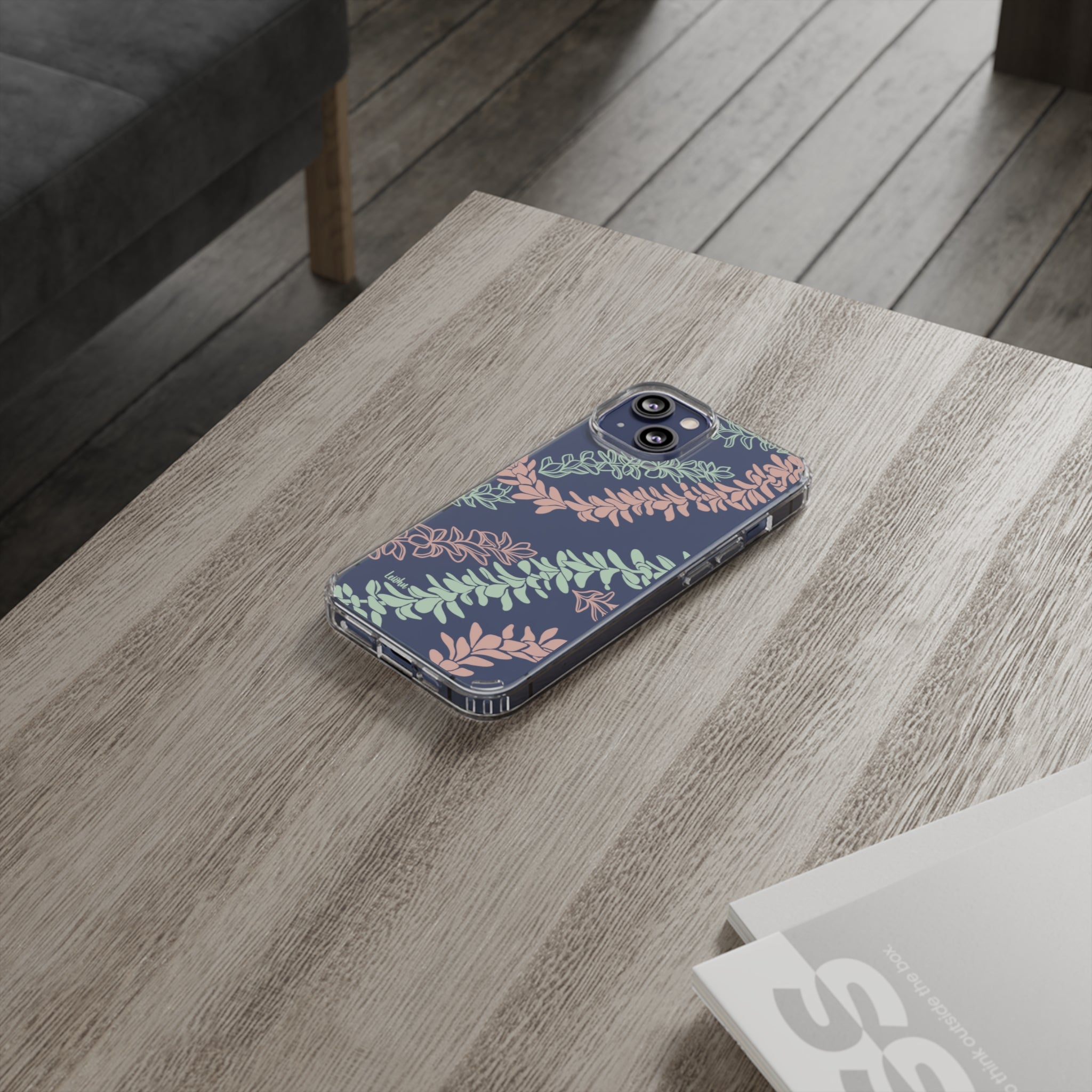 Groovy Pua Melia - Clear Case - LEIOHU DESIGNS