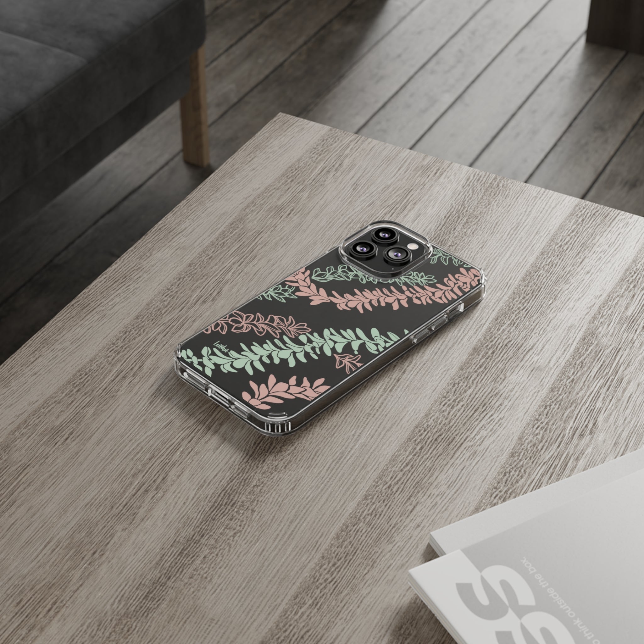 Groovy Pua Melia - Clear Case - LEIOHU DESIGNS