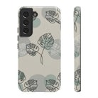 Retro Monstera - Samsung Galaxy - LEIOHU DESIGNS