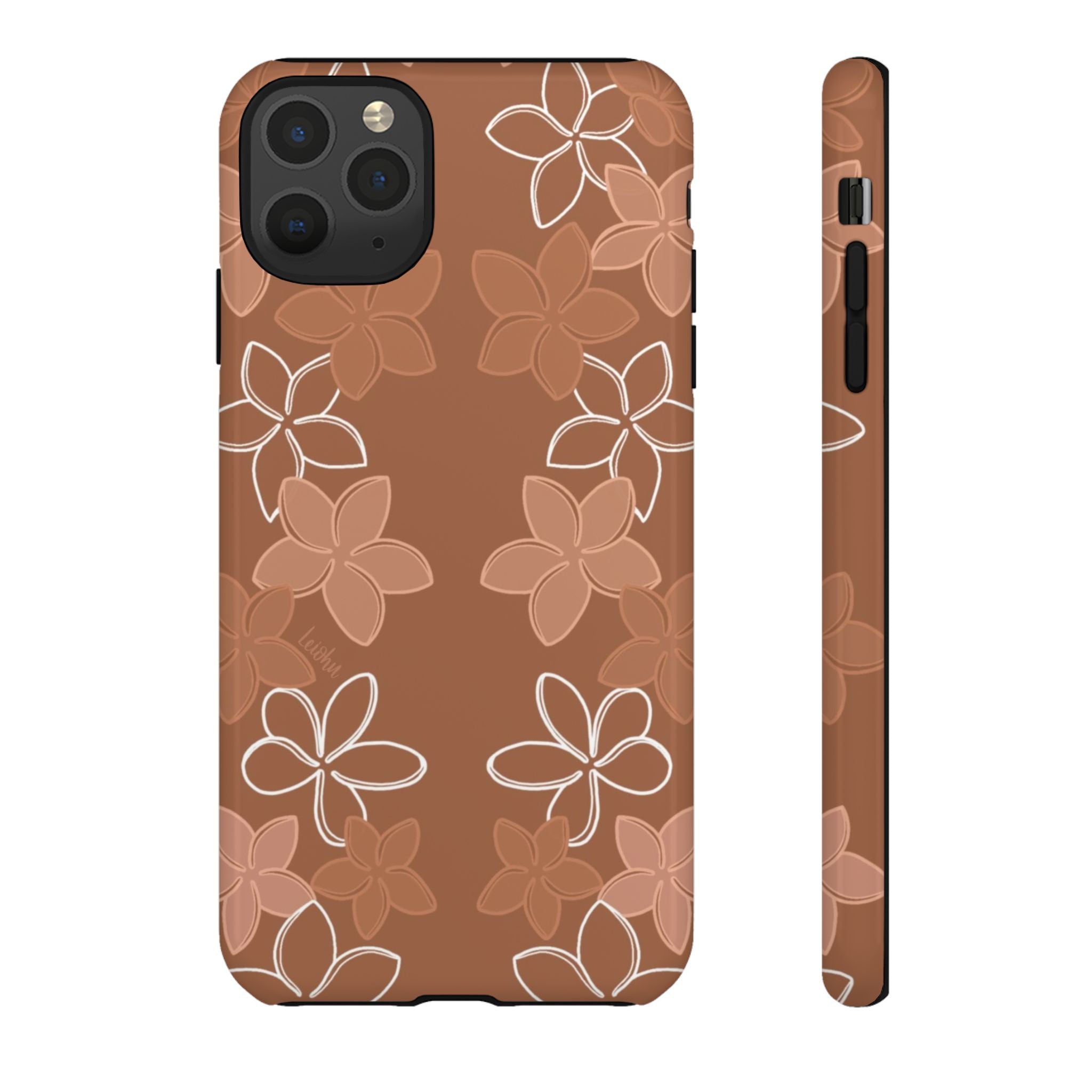 Pua Melia Lei - Mocha - LEIOHU DESIGNS