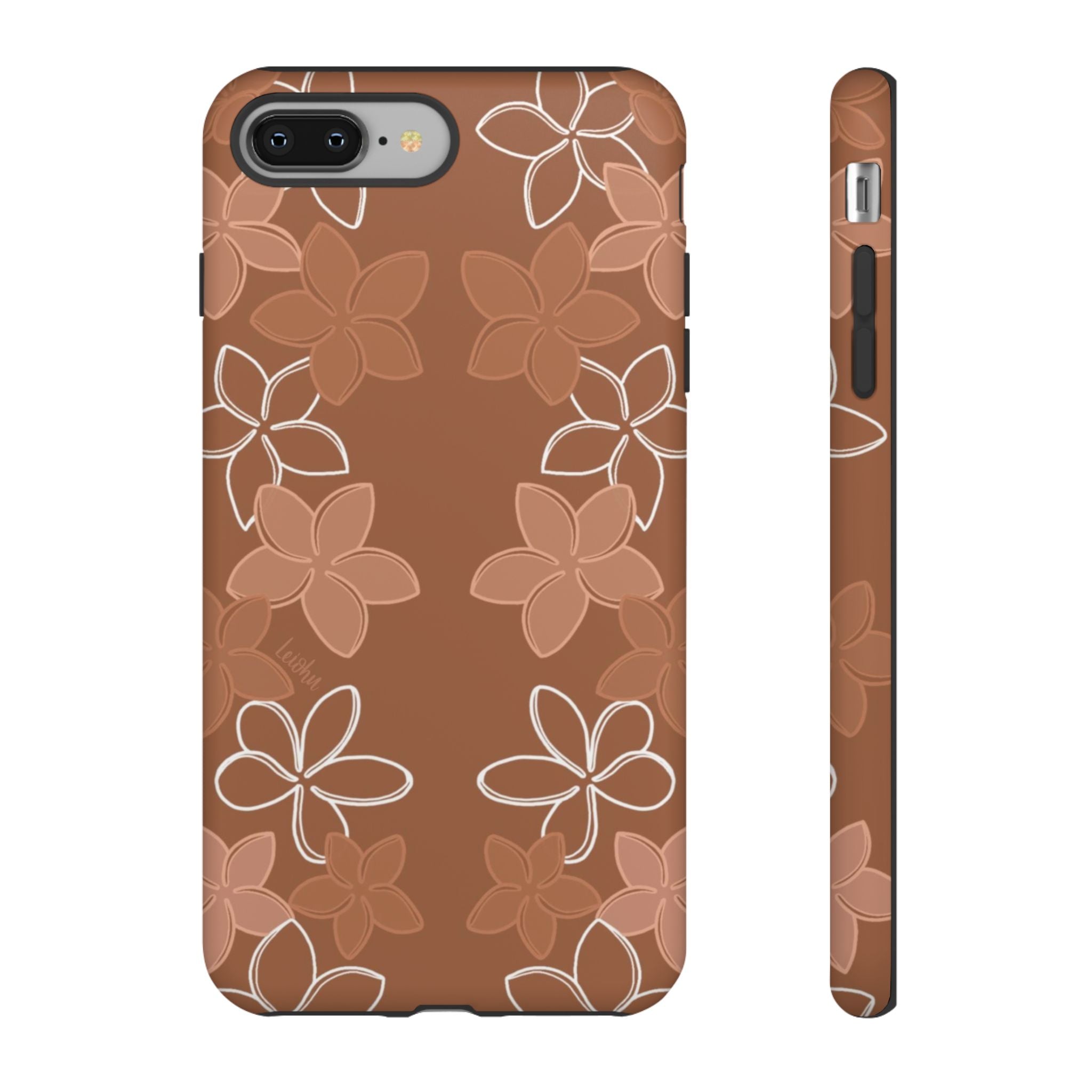 Pua Melia Lei - Mocha - LEIOHU DESIGNS