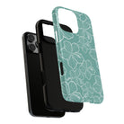 Hibiscus - Teal - LEIOHU DESIGNS