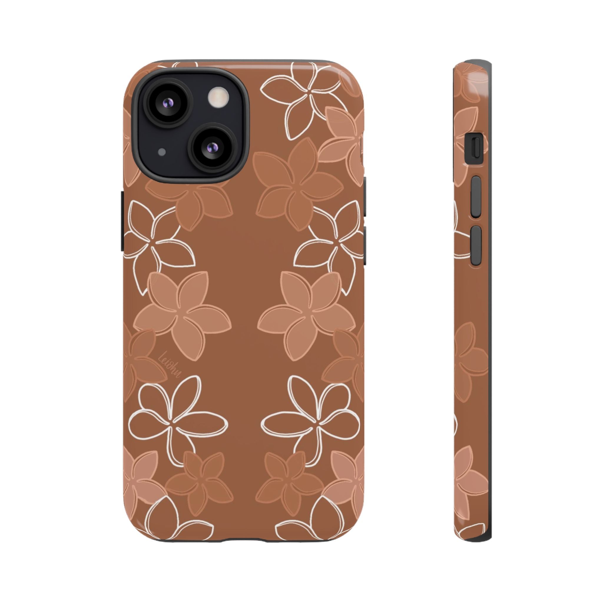 Pua Melia Lei - Mocha - LEIOHU DESIGNS