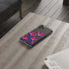 Pua Manu - Neon - Clear Case - LEIOHU DESIGNS