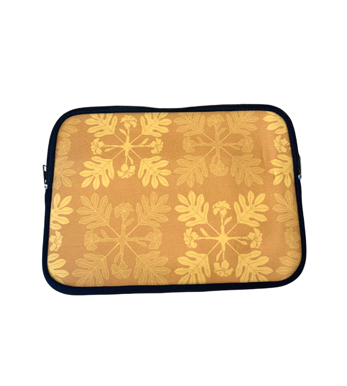 Puakenikeni Quilt - Laptop Sleeve - LEIOHU DESIGNS