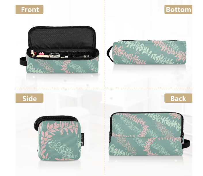 Hair Tool Travel Essential Bag - Groovy Pua Melia - LEIOHU DESIGNS