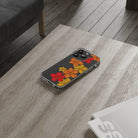 Hibiscus Retro - Clear Case - LEIOHU DESIGNS