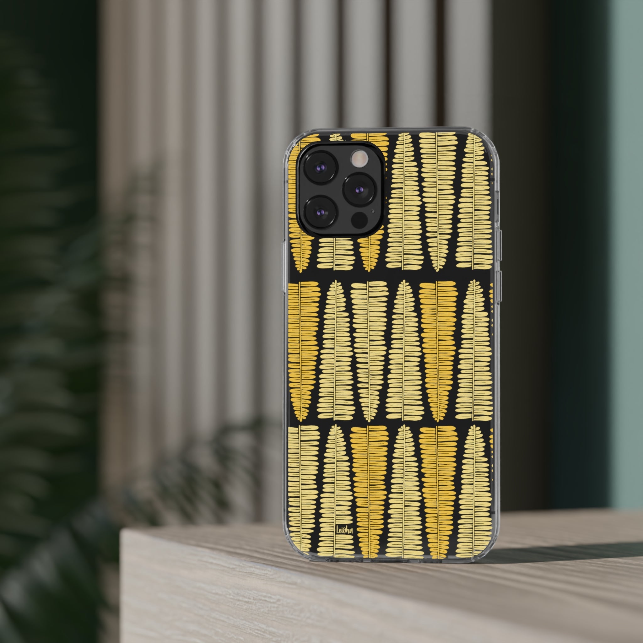 Kupukupu Fern - Clear Case - LEIOHU DESIGNS