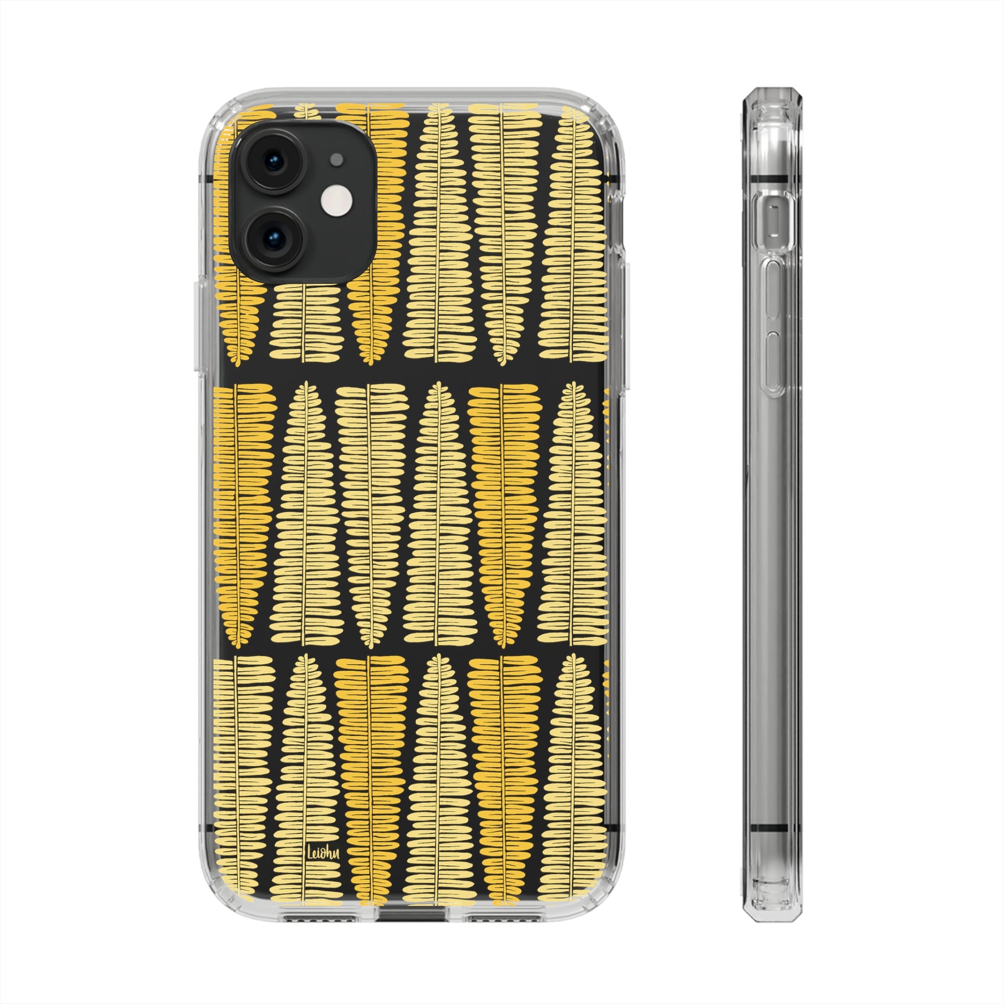 Kupukupu Fern - Clear Case - LEIOHU DESIGNS
