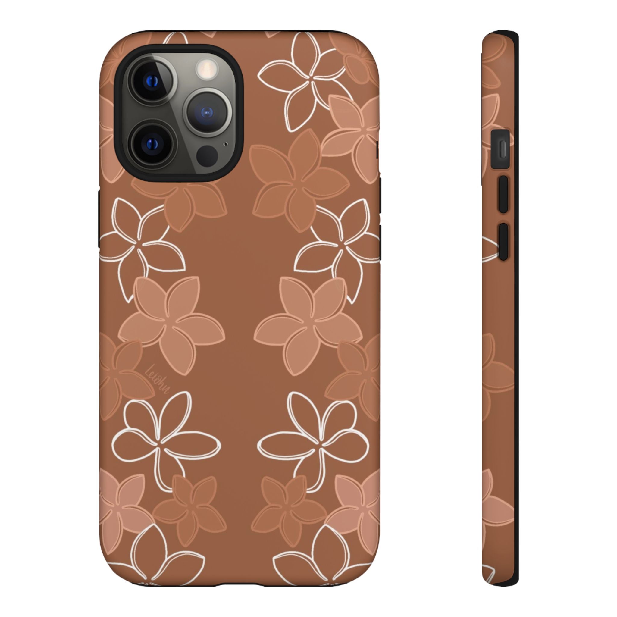 Pua Melia Lei - Mocha - LEIOHU DESIGNS