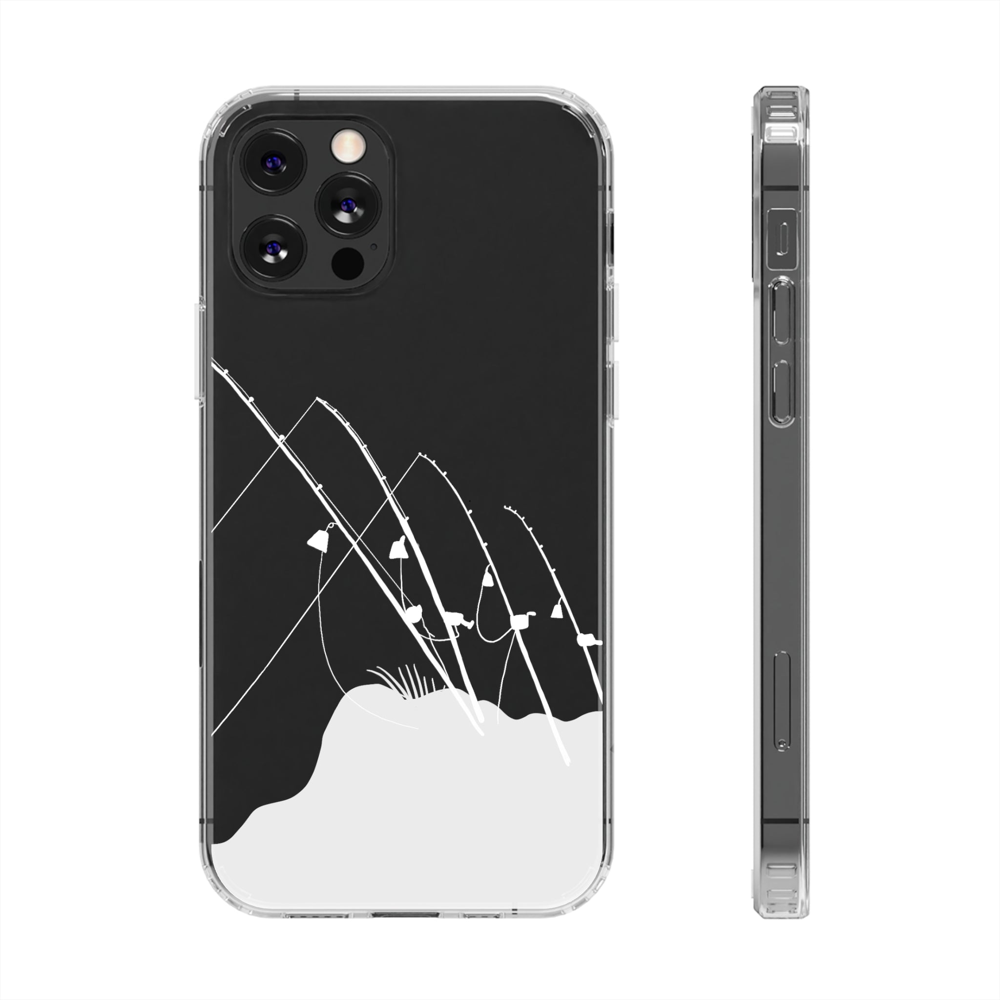 Gone Fishing - Clear Case LEIOHU DESIGNS Gone Fishing - Clear Case LEIOHU DESIGNS
