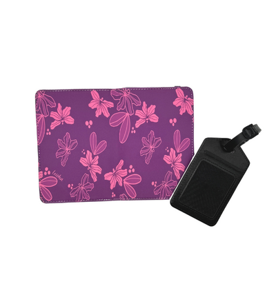 Naupaka  - Passport Cover & Luggage Tag Set