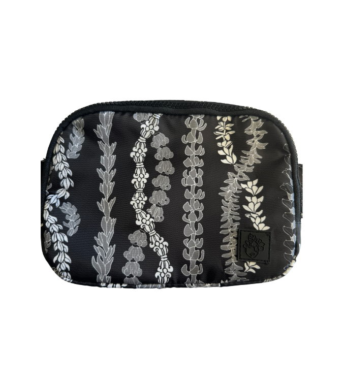 Kahakai Hip Pack - Forever Lei - 'Ele'ele - LEIOHU DESIGNS