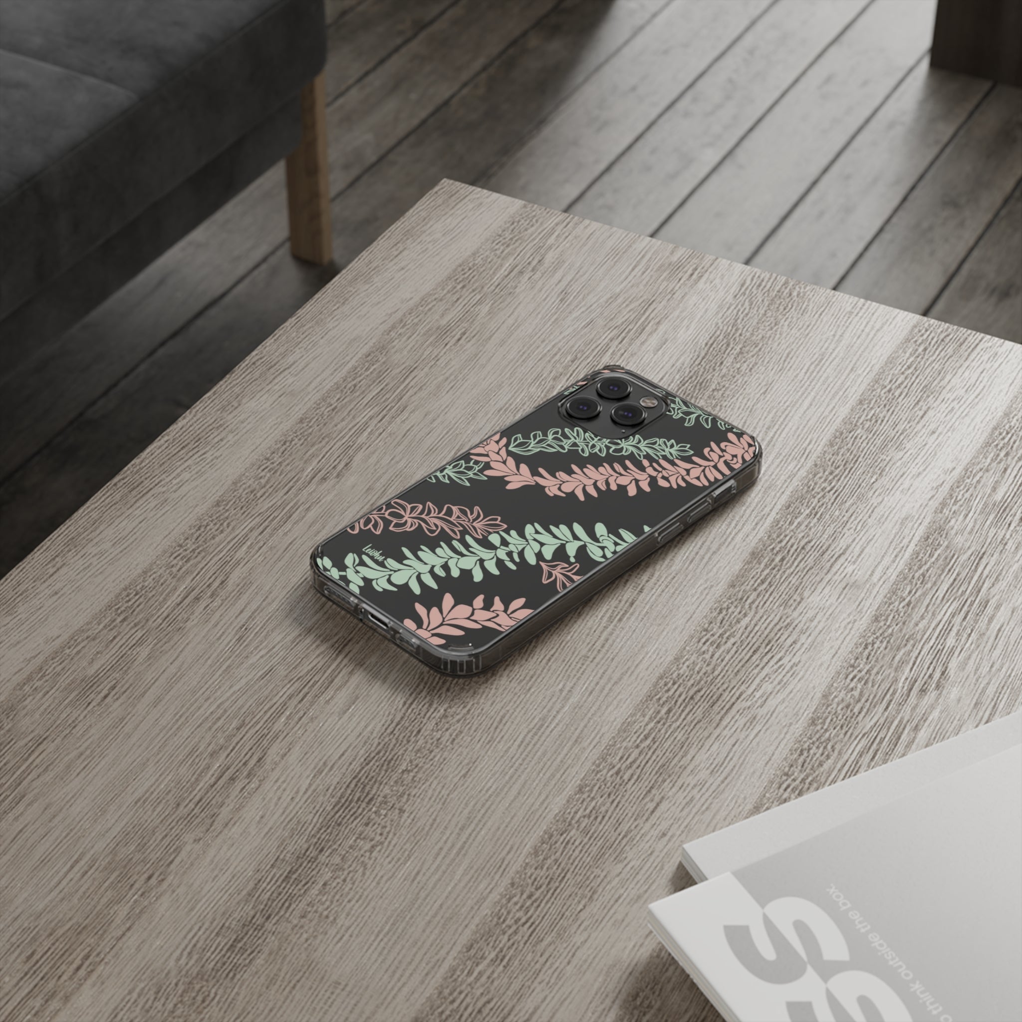 Groovy Pua Melia - Clear Case - LEIOHU DESIGNS
